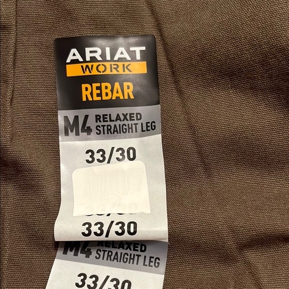 Ariat work REBAR M4 Relaxed Straight Legged pants 33/30 - Picture 6 of 6